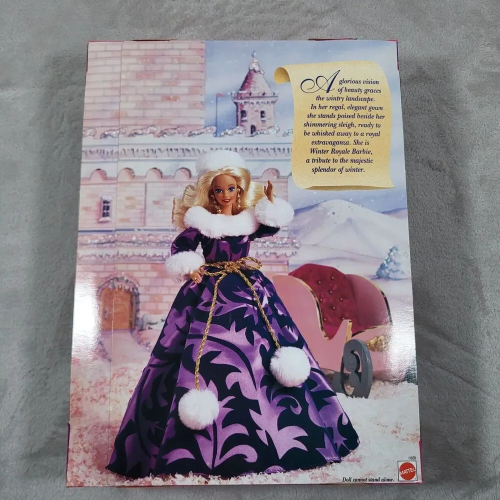 Mattel Winter Royale Barbie 10658 Vintage 1993 Limited Edition Doll NIB